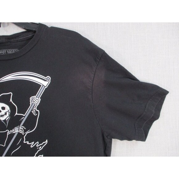 Santa Cruz Riot Society Grim Reaper Skateboarding Graphic T-Shirt Size L - Picture 4 of 9